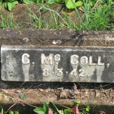 McCOLL G. -1942