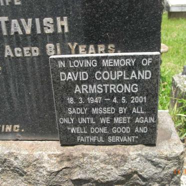 ARMSTRONG David Coupland 1947-2001