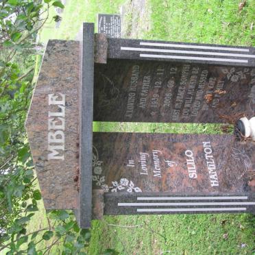 MBELE Sililo Hamilton 1939-2006