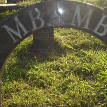 MBAMBO Nkanyez Solomon 1936-1994