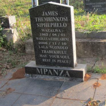 MPANZA James Thembinkosi Siphephelo 1962-2006