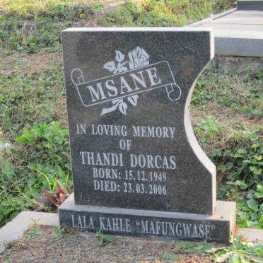 MSANE Thandi Dorcas 1949-2006