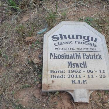 MSWELI Nkosinathi Patrick 1962-2011