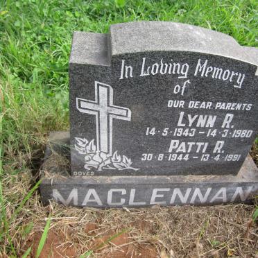 MACLENNAN Lynn R. 1943-1980 &amp; Patti R. 1944-1991