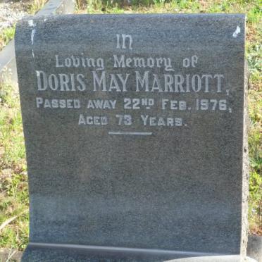 MARRIOTT Doris May -1976