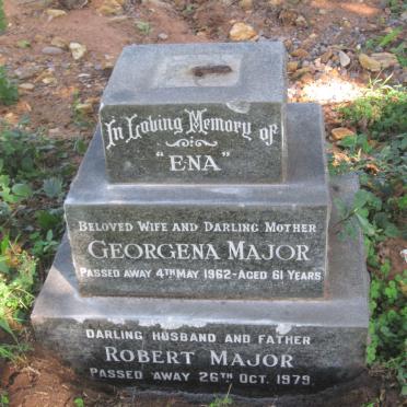 MAJOR Robert -1979 &amp; Georgena -1962