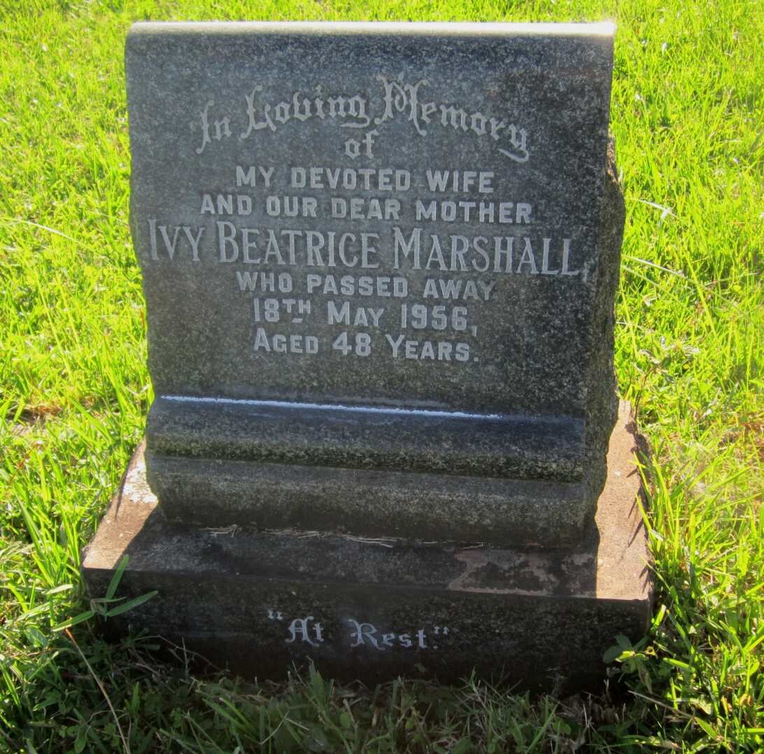 MARSHALL Ivy Beatrice -1956