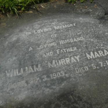 MARAIS William Murray 1903-1970