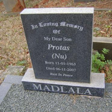 MADLALA Protas 1963-2007