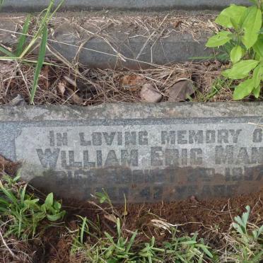 MANN William Eric -1937