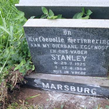 MARSBURG Stanley 1925-1984