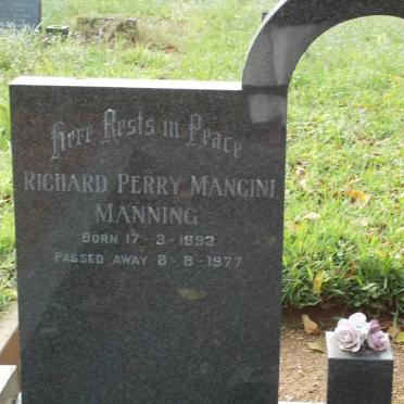 MANNING Richard Perry Mancini 1893-1977