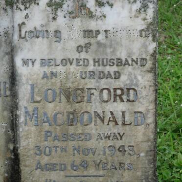 MACDONALD Longford -1943