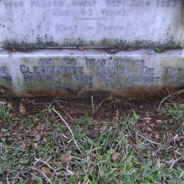 MARIGNY Joseph Ferdinand Desvaux, de -1959 &amp; Marie Clemetine Paule -1971