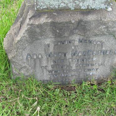 MacGRINDLE Ada Mary nee PAYNTER -1968