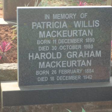 MACKEURTAN Harold Graham 1884-1942 &amp; Patricia Willis 1890-1980 :: Malise Graham 1917-2003 &amp; Joan PLATT 1912-2005