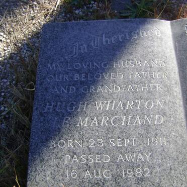 MARCHAND Hugh Wharton, Le 1911-1982