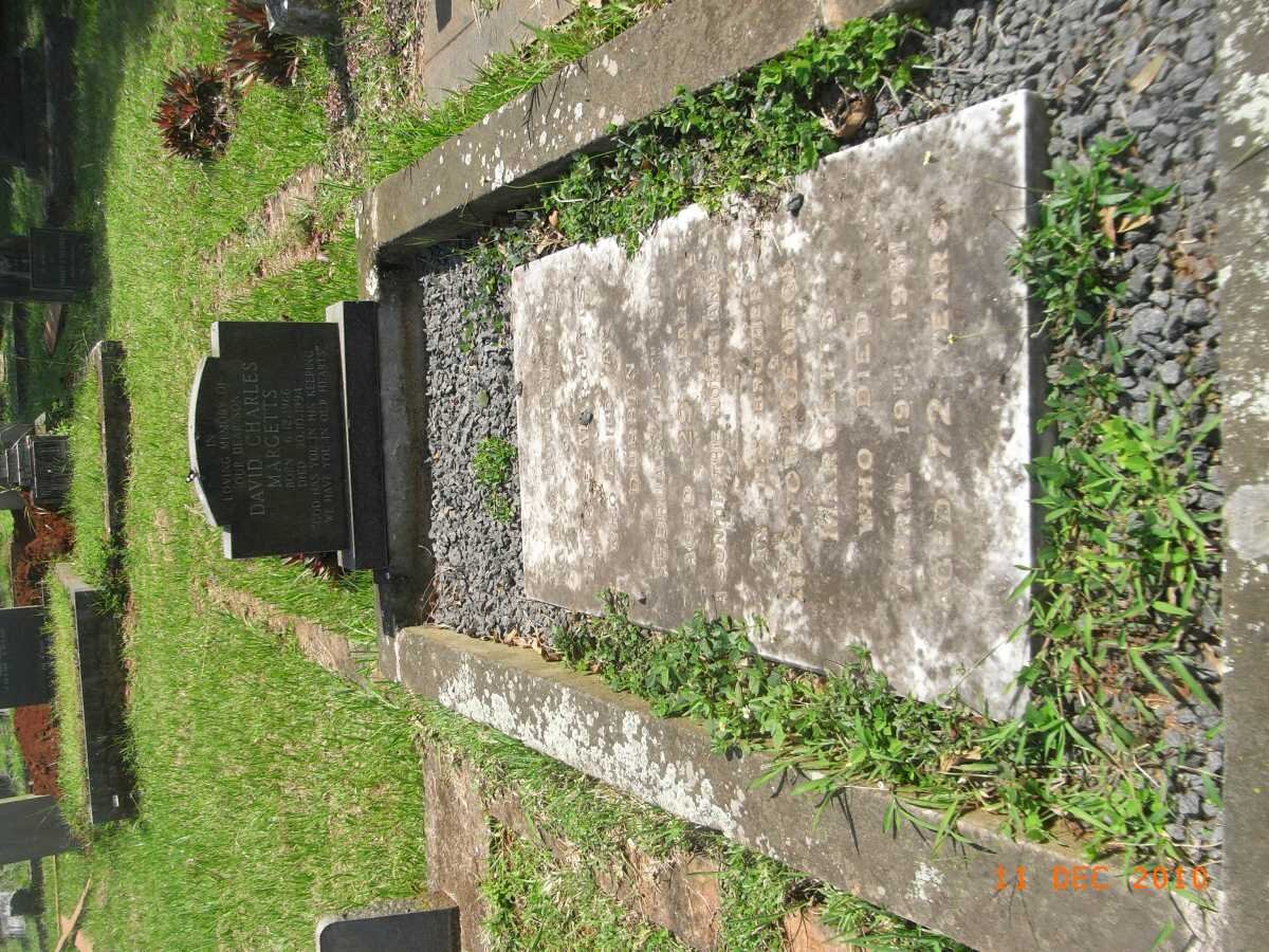 MARGETTS David Charles 1966-1994 :: MARGETTS Horace -1910 :: MARGETTS Hector George -1951