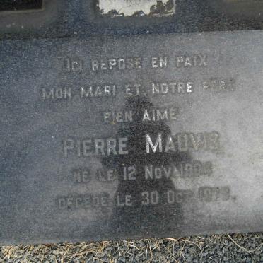 MAUVIS Pierre 1904-1973