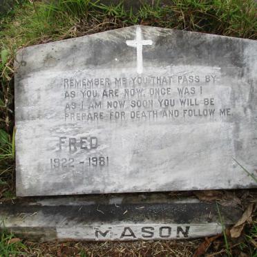 MASON Fred Lloyd 1922-1981