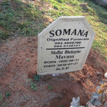 MAVUSO Moffat Bhekuyise 1950-2016