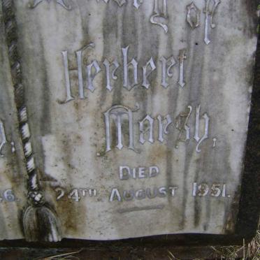 MARSH Herbert -1951 &amp; Dorothy Edith -1946