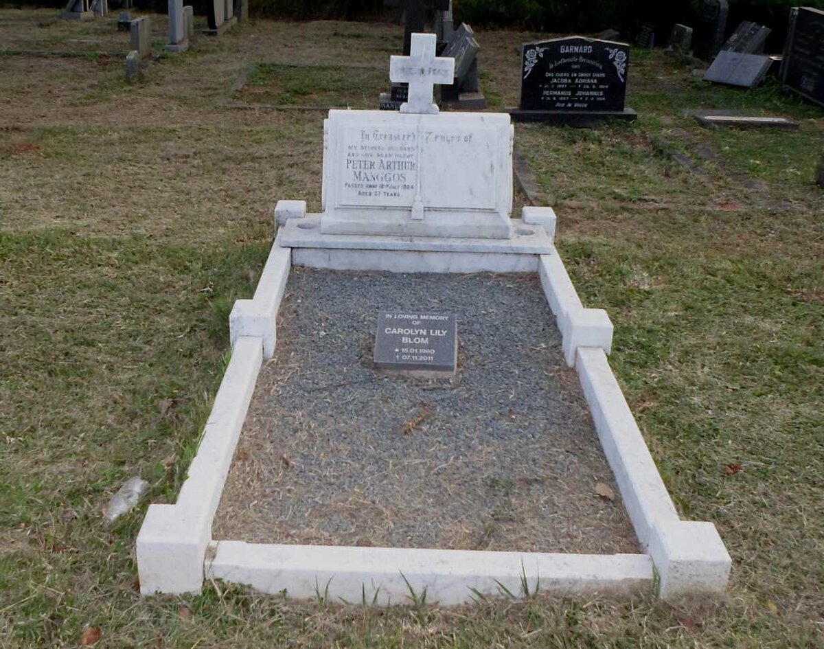 MANGGOS Peter Arthur -1964 :: BLOM Carolyn Lily 1960-2011