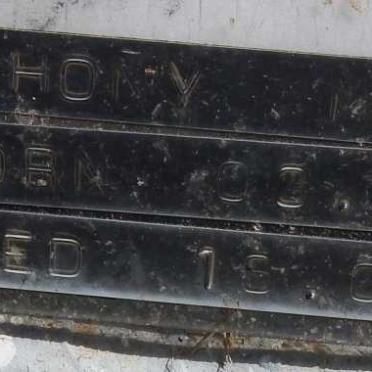 MARGROSE Anthony 1955-2015