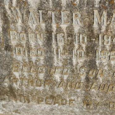 MATHIAS Kim Walter 1949-1964