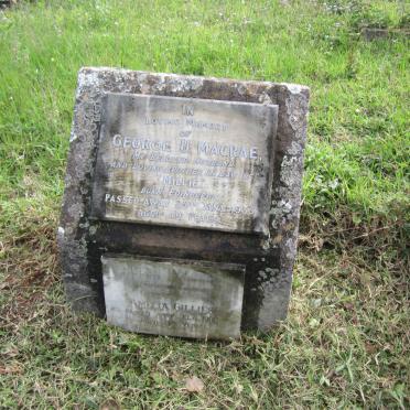 MACRAE George U. -1935 :: MACRAE Helen -1962 :: GILLIES Amelia -1982