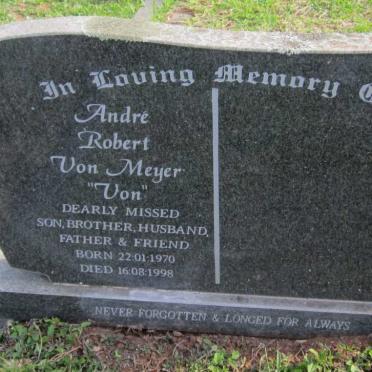 MEYER Andre Robert, von 1970-1998