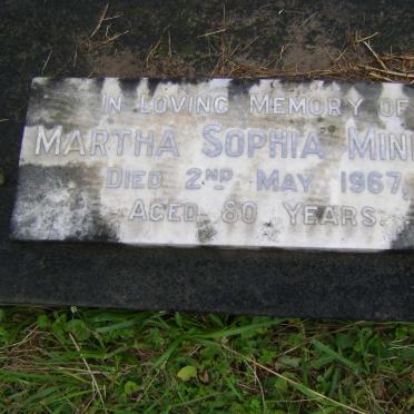MINDRY Martha Sophia -1967