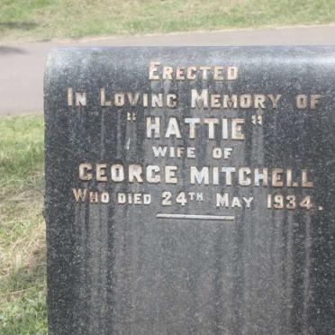MITCHELL Hattie -1934