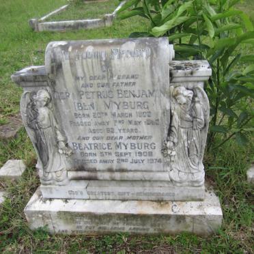 MYBURG Gert Petrus Benjamin 1903-1965 &amp; Beatrice 1908-1974