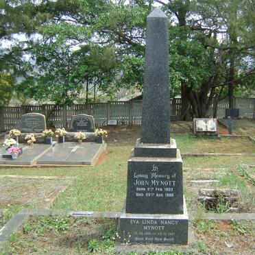 MYNOTT John 1903-1986 &amp; Eva Linda Nancy 1915-1997