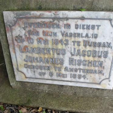 RISCHEN Lambertus Jacobus Johannes 1884-1943