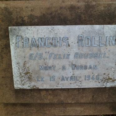 ROLLIN Francois -1946