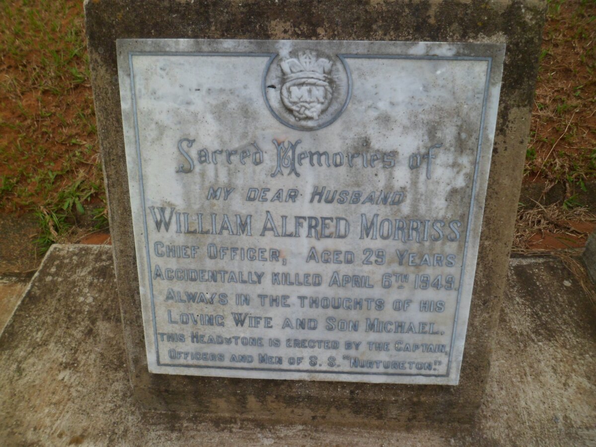 MORRISS William Alfred -1949