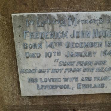 HOUGH Frederick John 1891-1945