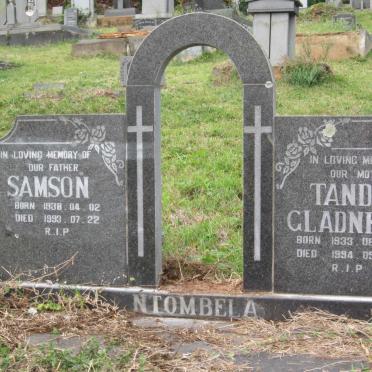 NTOMBELA Samson 1938-1993 &amp; Tandi Gladness 1933-1994