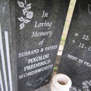 NXUMALO Mxolisi Frederick Wordsworth 1960-2004 