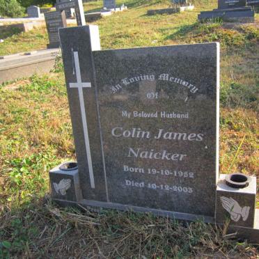 NAICKER Colin James 1952-2003