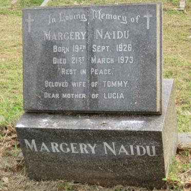 NAIDU Margery 1926-1973