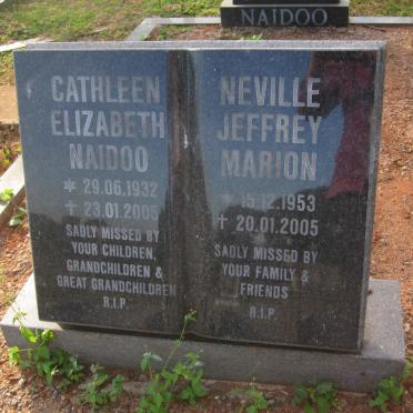 NAIDOO Israel Anthony 1927-1969 :: NAIDOO Cathleen Elizabeth 1932-2005