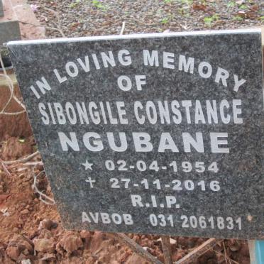 NGUBANE Sibongile Constance 1954-2016