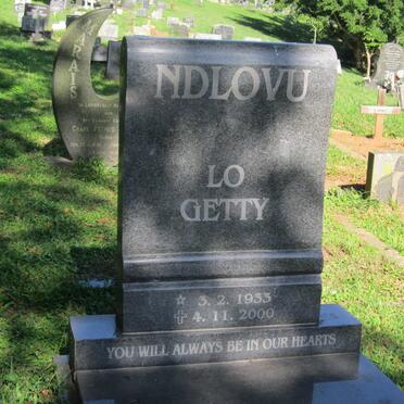 NDLOVU Lo Getty 1933-2000