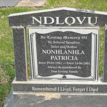 NDLOVU Nonhlanhla Patricia 1961-2001