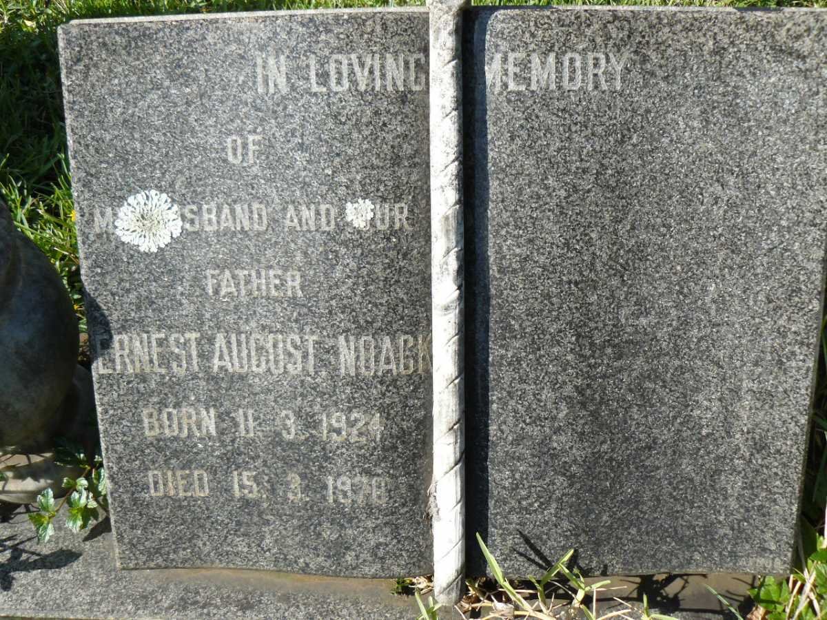 NOACK Ernest August 1924-1970