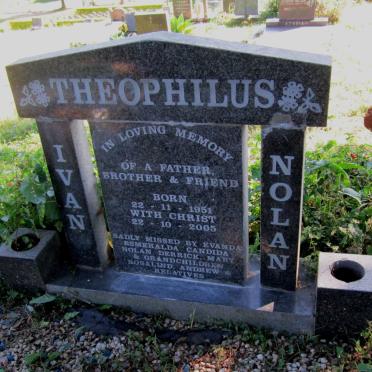 NOLAN Ivan Theophilus 1951-2005