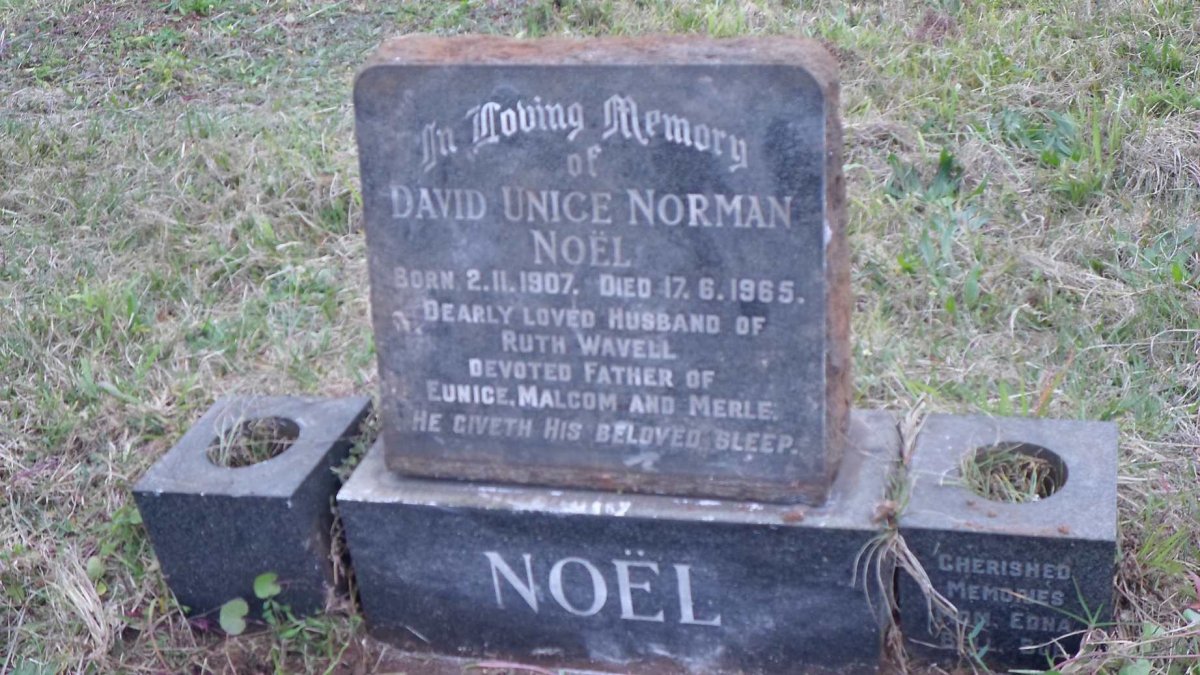 NOËL David Unice Norman 1907-1965